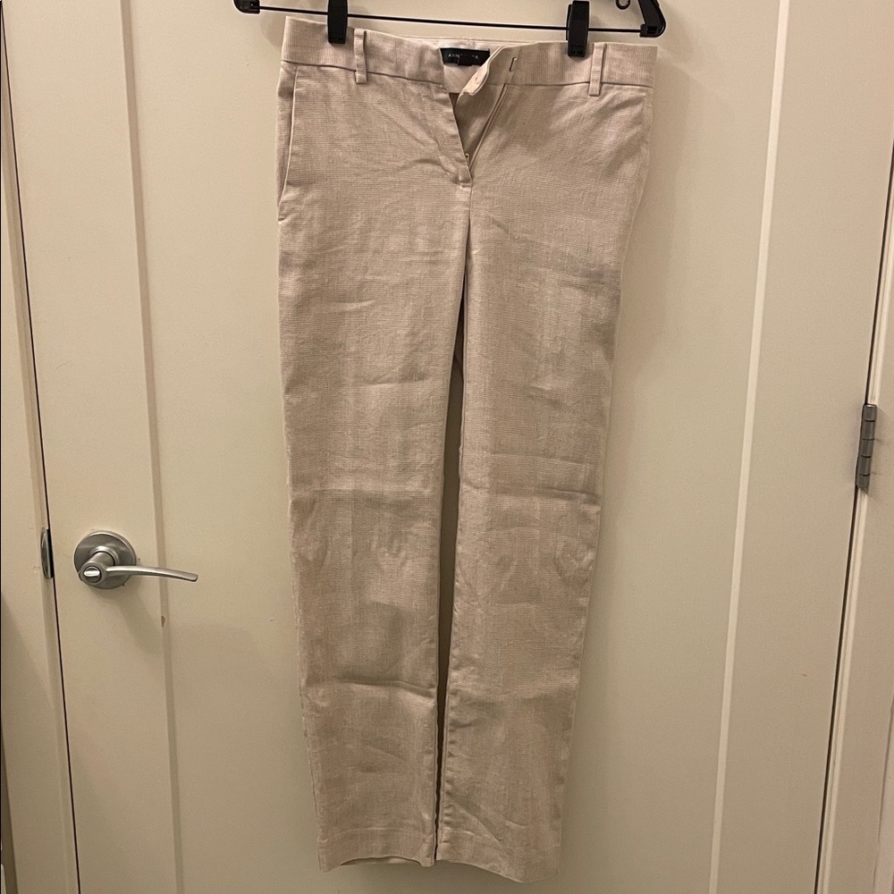 Ann Taylor Sophia Textured Dress Pants